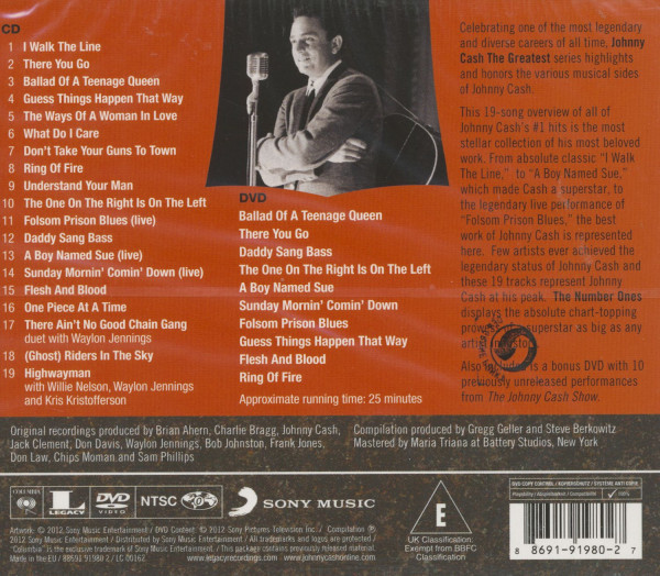 The Greatest - The Number Ones (CD-DVD) US