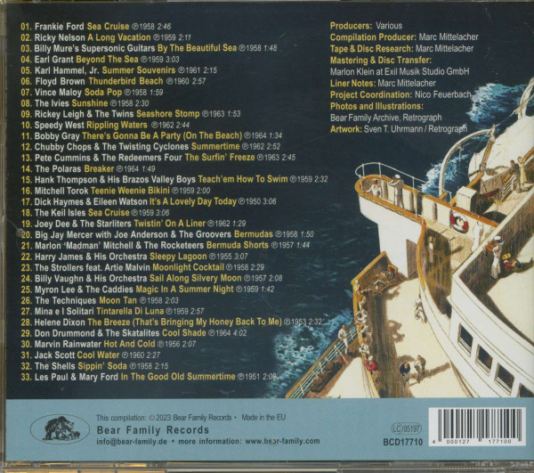 Destination Summer Sea Cruise - 33 Ocean Steamers For Your Vacation (CD)