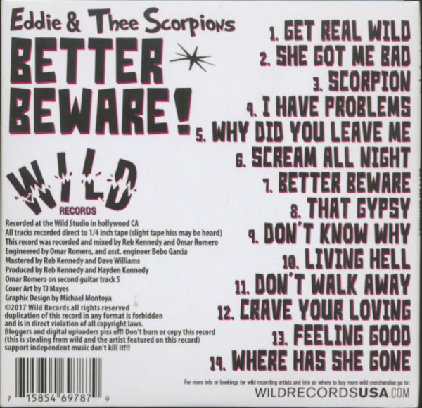 Better Beware! (CD)