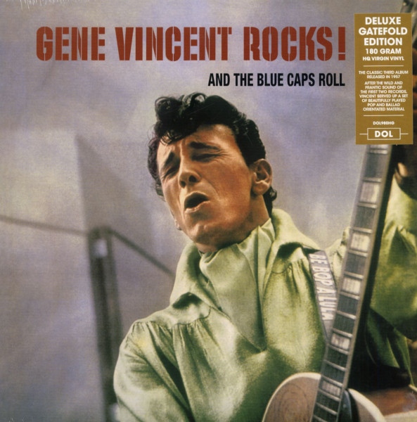 Gene Vincent Rocks! And The Blue Caps Roll (LP, 180g Vinyl) Gene Vincent Rocks! And The Blue Caps Roll (LP, 180g Vinyl)