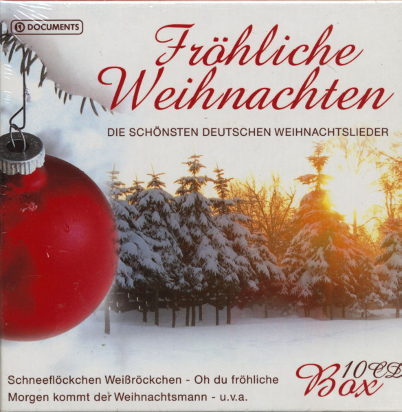 Fröhliche Weihnachten - Die Schönsten Deutschen Weihnachtslieder (10-CD) Fröhliche Weihnachten - Die Schönsten Deutschen Weihnachtslieder (10-CD)