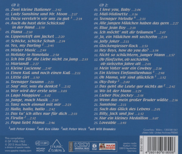 Zwei kleine Italiener - 50 große Erfolge (2-CD)