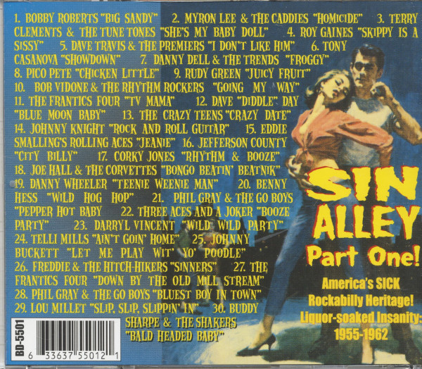 Sin Alley Part 1 (CD)
