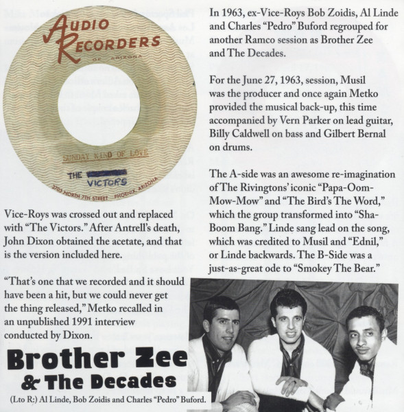 Sha-Boom Bang! - Ramco Records 1956-71 Vintage Arizona Doo Wop, Soul & Funk (CD)