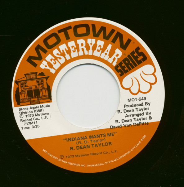 Gotta See Jane - Indiana Wants Me (7inch, 45rpm)