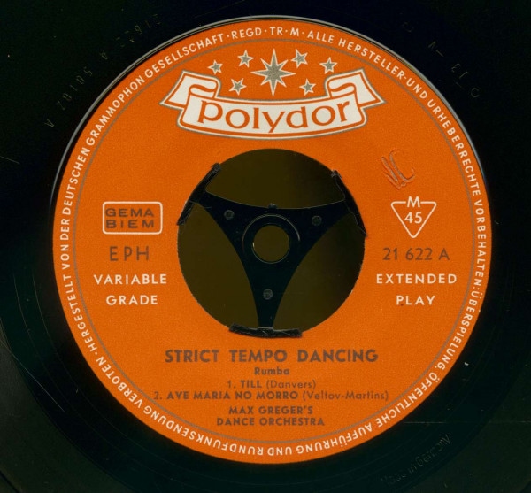 Strict Tempo Dancing - Rumba (7inch, 45rpm, EP, PS)