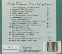 Vorschau: I Can't Forget You (CD) Vorschau: I Can't Forget You (CD)