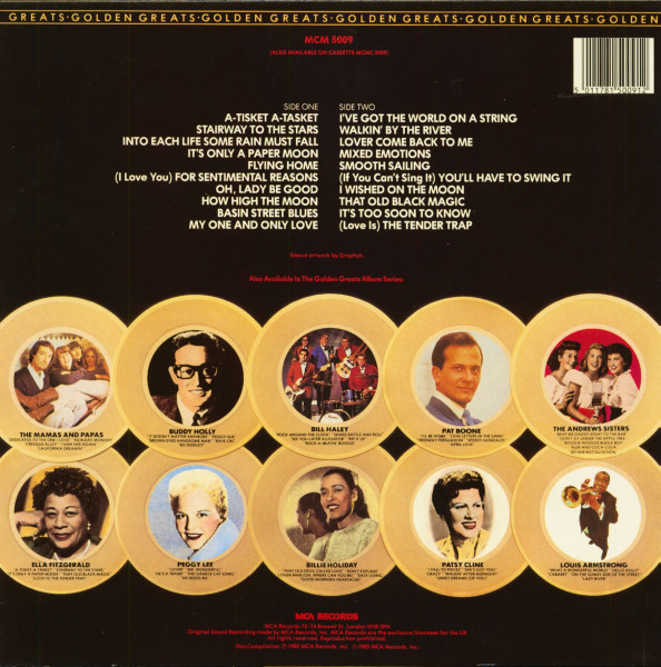 Golden Greats (LP)