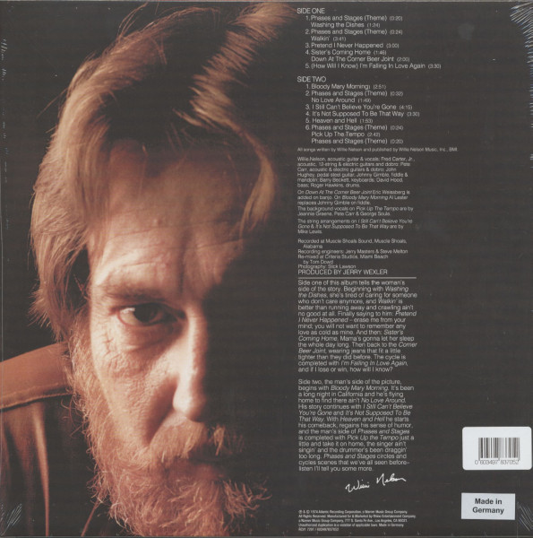 Phases And Stages (LP, 140g colored Vinyl, Ltd.)