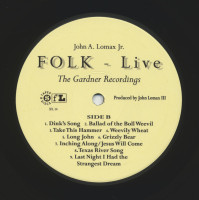 Vorschau: Folk-Live - The Gardner Recordings (LP, 180g Vinyl) Vorschau: Folk-Live - The Gardner Recordings (LP, 180g Vinyl)