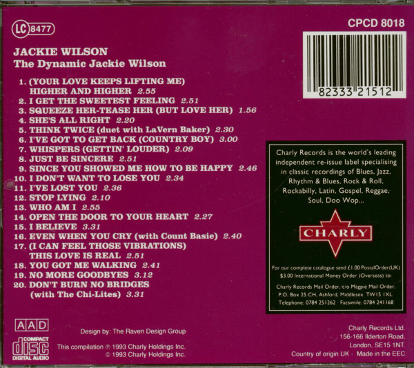 The Dynamic Jackie Wilson (CD)