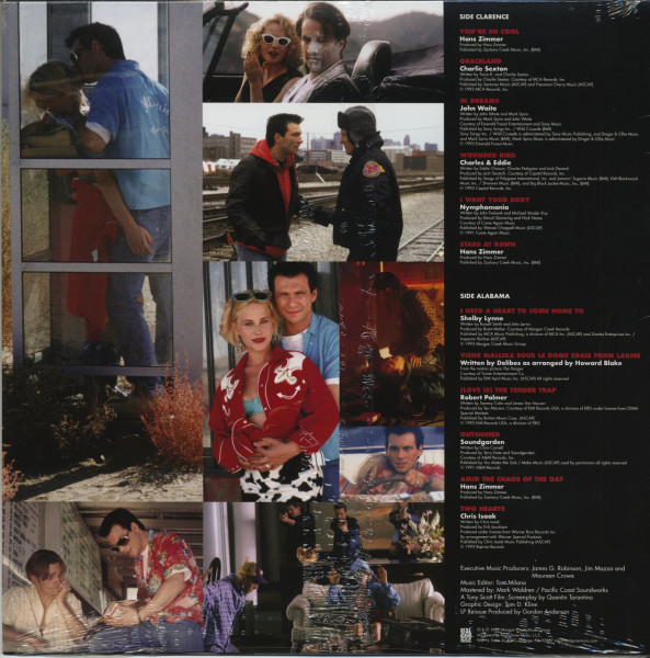 True Romance - Motion Picture Soundtrack (LP, colored Vinyl)