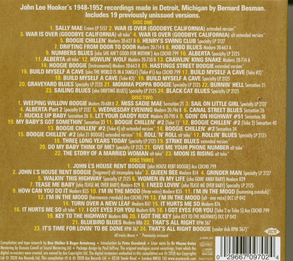 Documenting The Sensation Recordings 1948-52 (3-CD)