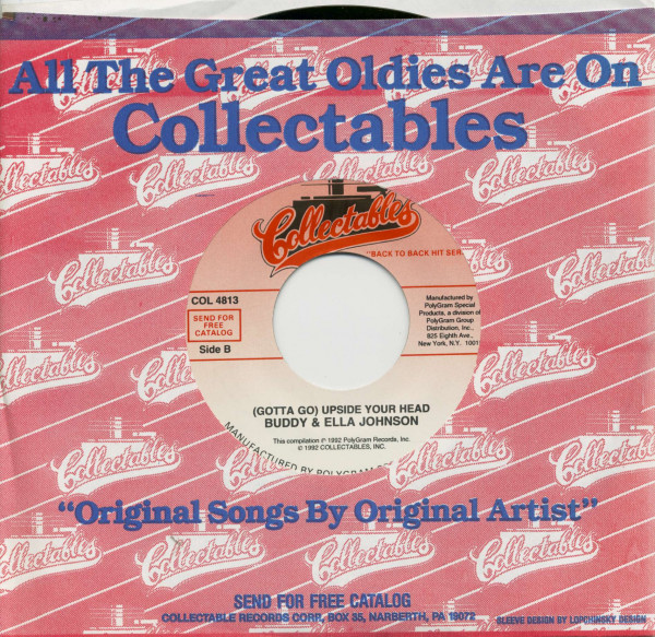 Don't Want Nobody (To Have My Love But You) - Upside Your Head (7inch, 45rpm, BC, CS)
