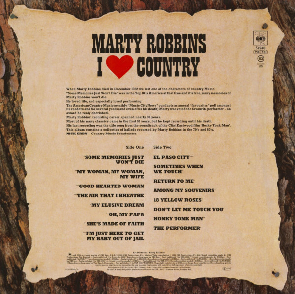 I Love Country (LP)