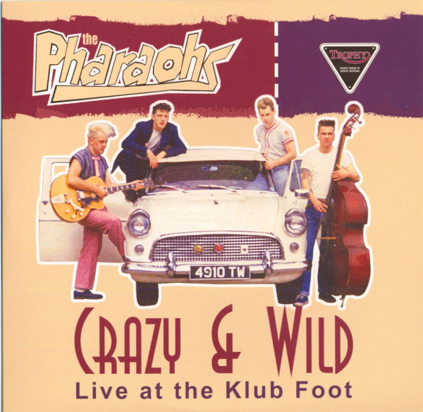 Crazy & Wild - Live At The Klub Foot (10inch LP, colored vinyl) Crazy & Wild - Live At The Klub Foot (10inch LP, colored vinyl)