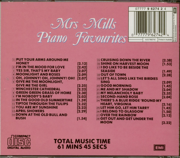 Piano Favourites (CD)
