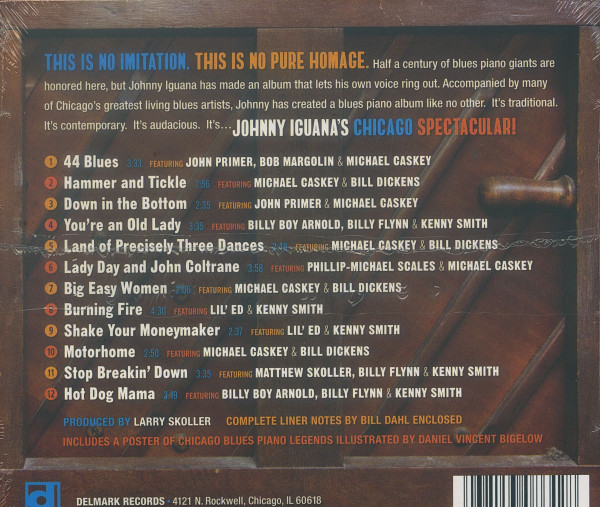 Johnny Iguana's Chicago Spectacular! (CD)
