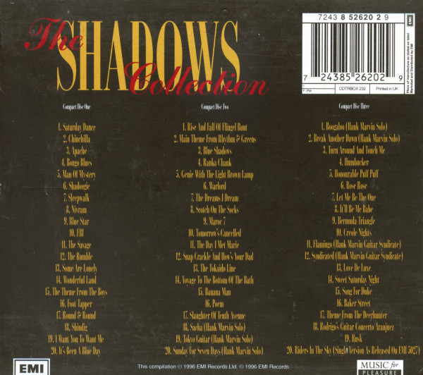 The Shadows Collection (3-CD)