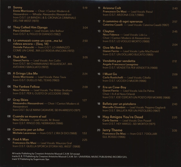Jeymes Samuel's Spaghetti Western Collection (CD)