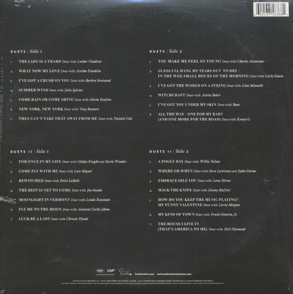 Duets - Twentieth Anniversry (2-LP, 180g Vinyl)