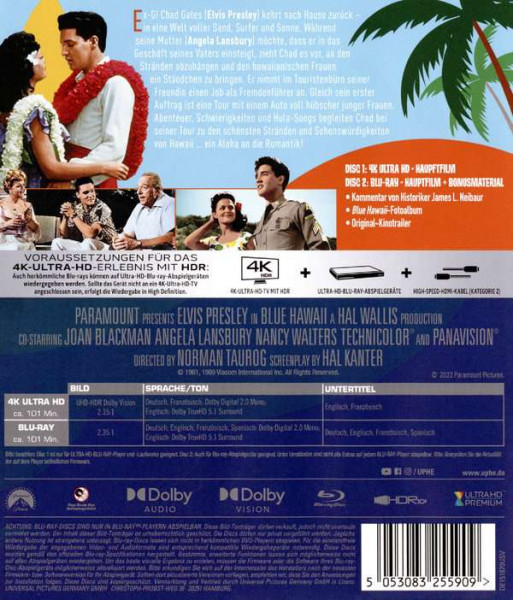 Blaues Hawai (4K Ultra HD + Blu-ray)