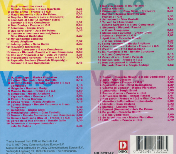 I fantastici anni '50 (4-CD)