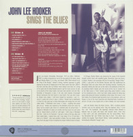 Vorschau: John Lee Hooker Sings the Blues (LP, 180g colored Vinyl) Vorschau: John Lee Hooker Sings the Blues (LP, 180g colored Vinyl)