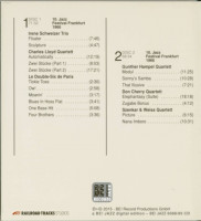 Vorschau: More Modern At The German Jazz Festival 1966 (2-CD) Vorschau: More Modern At The German Jazz Festival 1966 (2-CD)