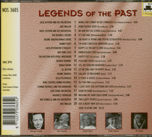 Legends Of The Past (CD)