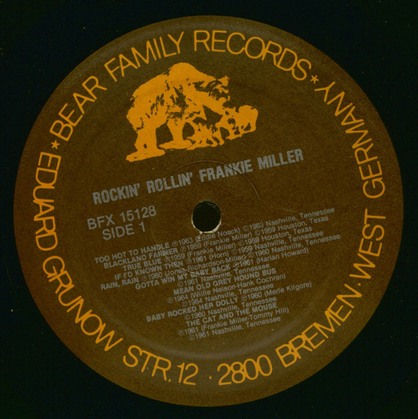 Rockin' Rollin' Frankie Miller (LP)