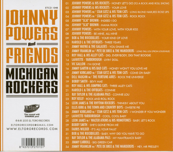 Johnny Powers & Friends: Michigan Rockers