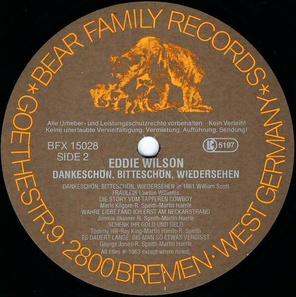 Dankeschoen, Bitteschön, Wiedersehen (LP)