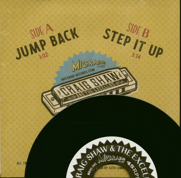 3. Bild von The Excellos: Jump Back - Step It Up (45rpm, 7inch, PS, Ltd.)