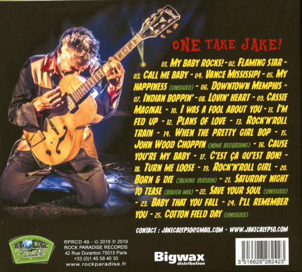 One Take Jake! 2009 - 2019 (CD)