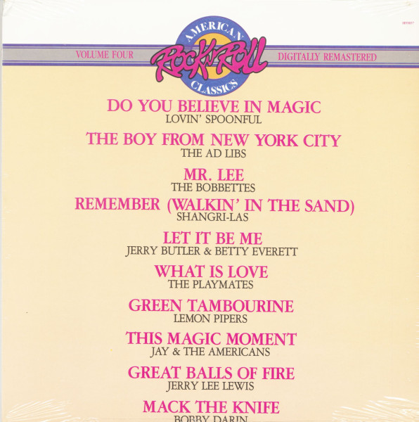 American Rock'N'Roll Classics Vol.4 (LP) American Rock'N'Roll Classics Vol.4 (LP)