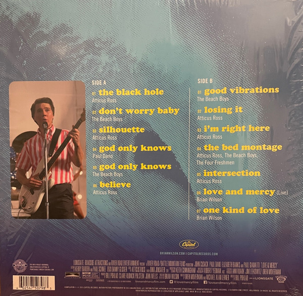 Music From Love & Mercy (LP, Colored Vinyl, Ltd.)