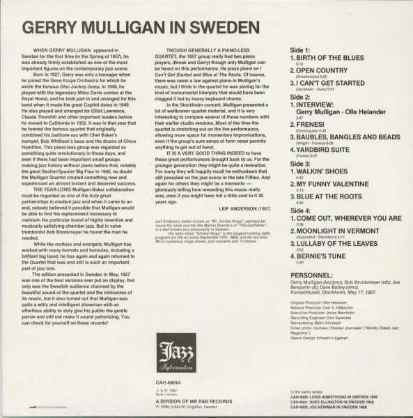 In Sweden (2-LP)