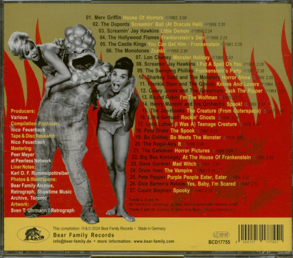 The House Of Horrors - 27 Spooky Tales For Your Halloween Party (CD)