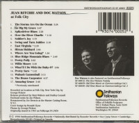 Vorschau: Jean Ritchie And Doc Watson At Folk City (CD) Vorschau: Jean Ritchie And Doc Watson At Folk City (CD)