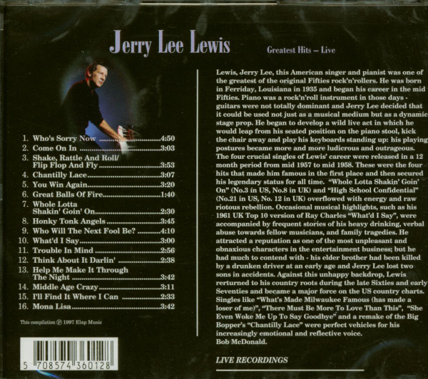 Greatest Hits - Live (CD)