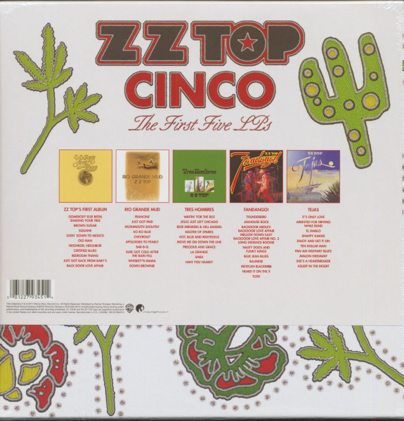 Cinco - The First Five LPs (5-LP Box)