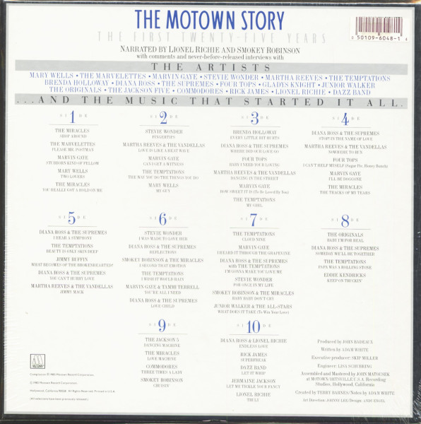 The Motown Story: The First Twenty-Five Years (5-LP)