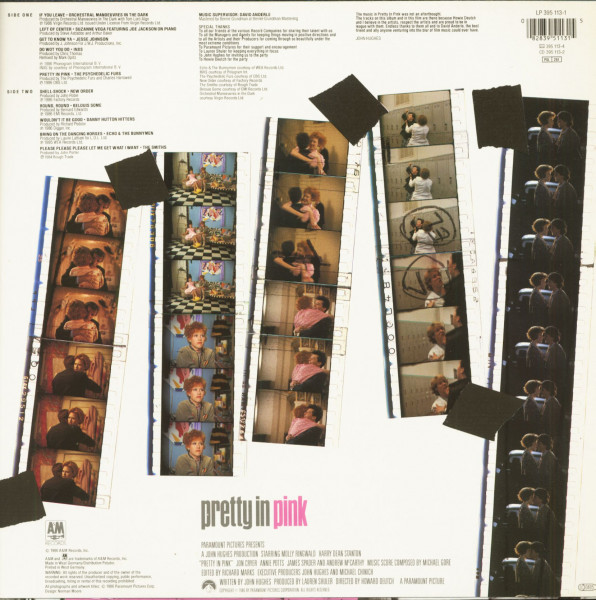 Pretty In Pink - Original Motion Picture Soundtrack (LP)