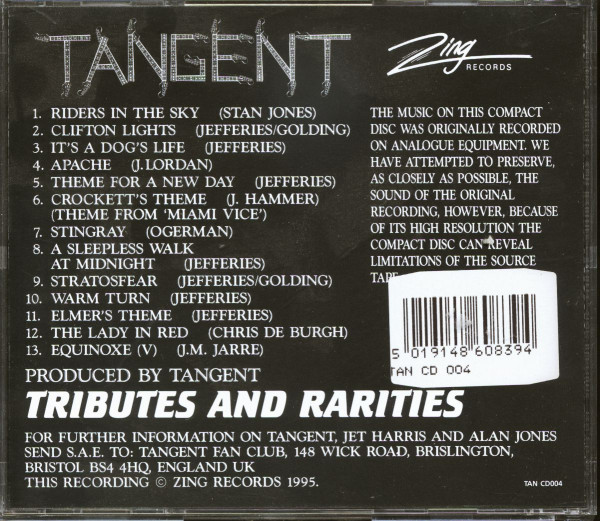 Tributes And Rarities (CD)