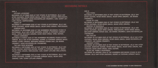 The Men From Nowhere (CD)