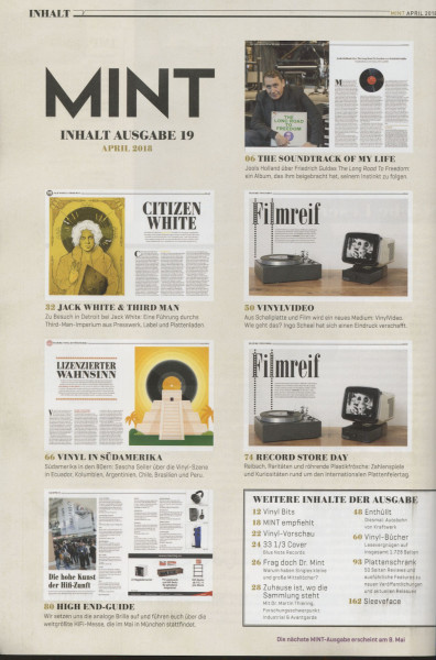Mint Magazin #19, April 2018