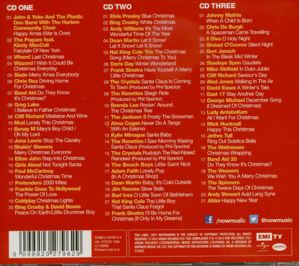 Now That's What I Call Christmas (3-CD)