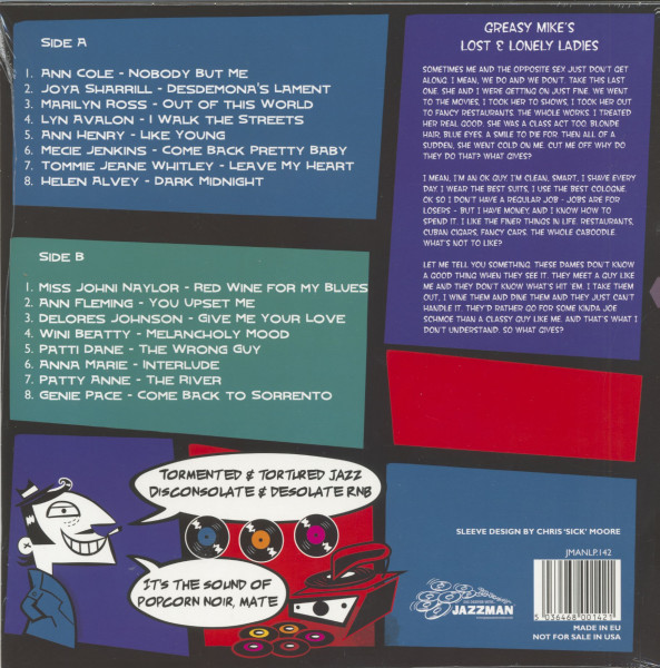 Greasy Mike’s Lost & Lonely Ladies (LP)