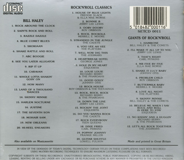 Giants Of Rock And Roll - Legends In Music (3-CD)